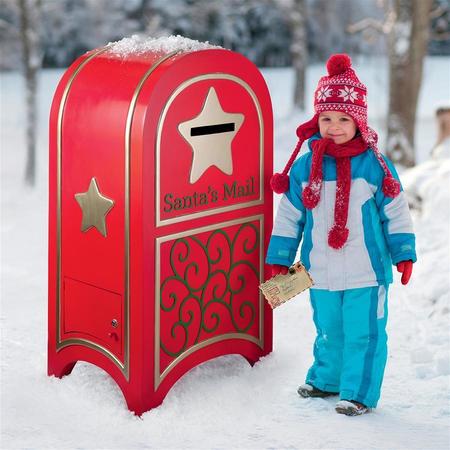 DESIGN TOSCANO Santa's Continental Holiday Mailbox NE160124